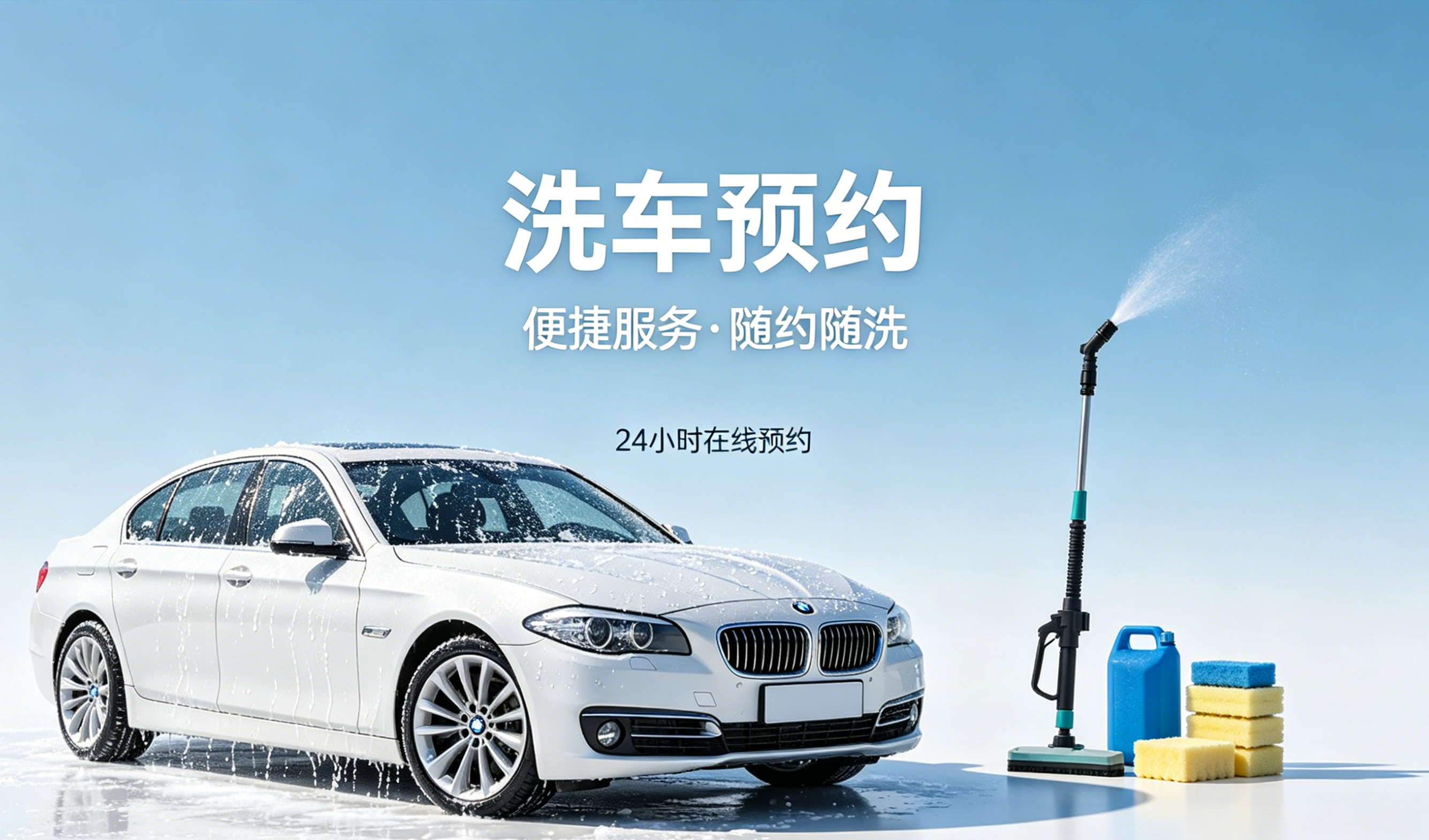 洗车预约小程序案例｜J9官方网站打造汽车洗护私域平台