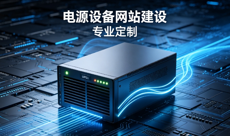 J9官方网站电源设备企业网站建设案例｜工业电气设备官网定制与获客优化方案